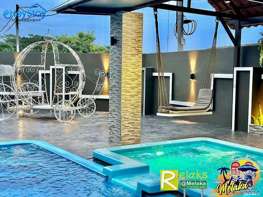 Villa 20Pax4B3B Privatepool /Karaok/Pooltable/Bbq Malacca Semesterbostad