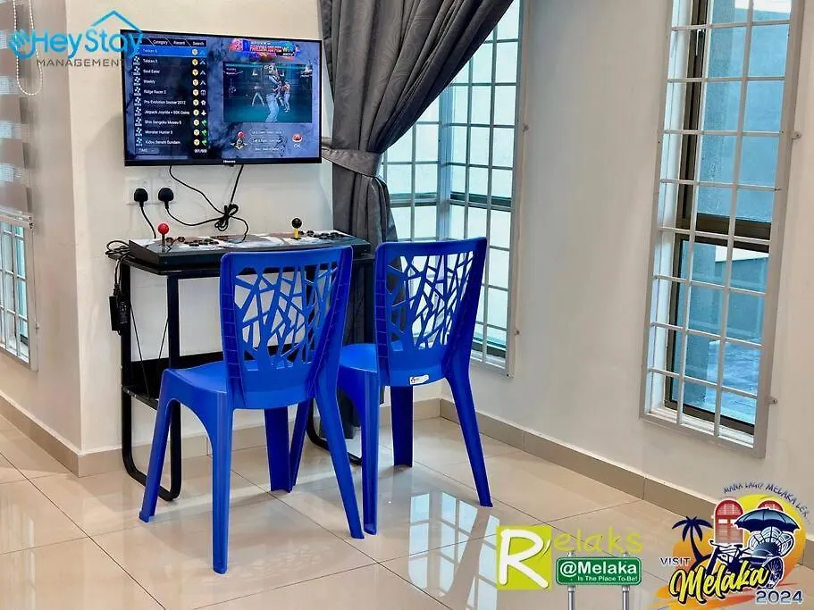 Semesterbostad Villa 20Pax4B3B Privatepool /Karaok/Pooltable/Bbq Malacca Malaysia
