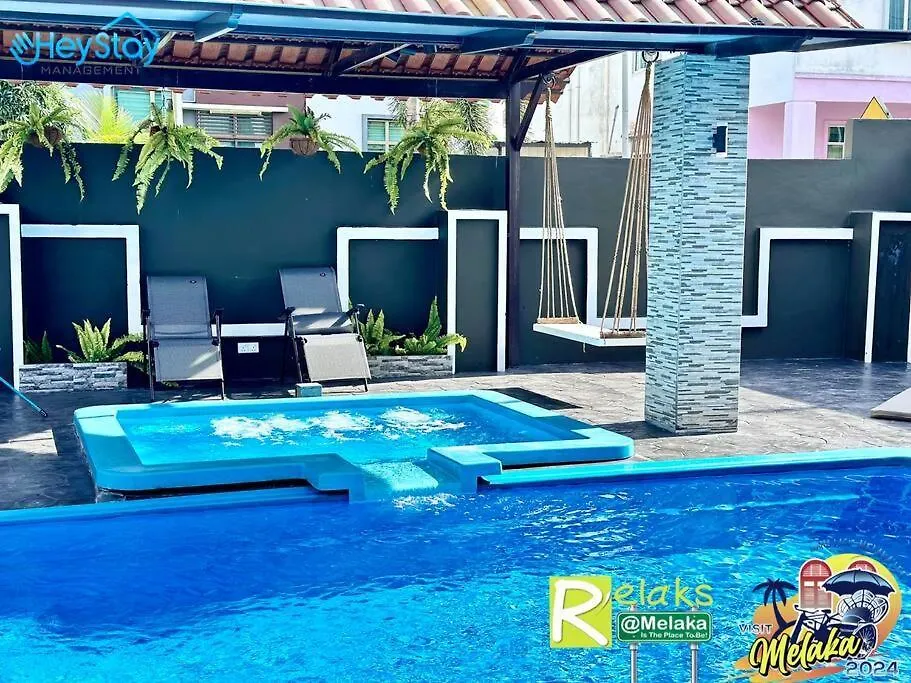 Villa 20Pax4B3B Privatepool /Karaok/Pooltable/Bbq Malacca
